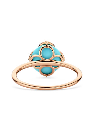 Кольцо Tirisi Seoul Flower Розовое золото