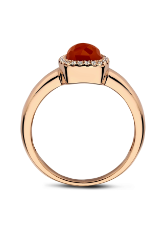 Кольцо Tirisi Milano Розовое золото