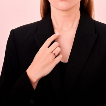 Кольцо Tirisi Milano Розовое золото