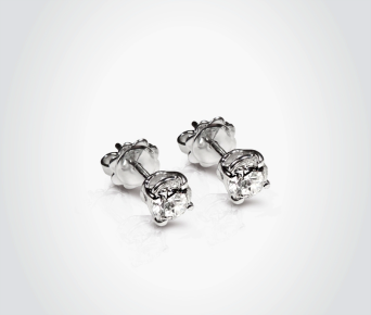 Серьги AMIN Soliter Amin Белое золото