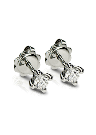 Серьги AMIN Soliter Amin Белое золото