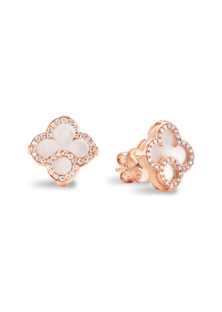 Серьги Tirisi Seoul Flower Розовое золото