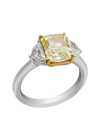 Кольцо Crivelli Solitaire crv Белое золото