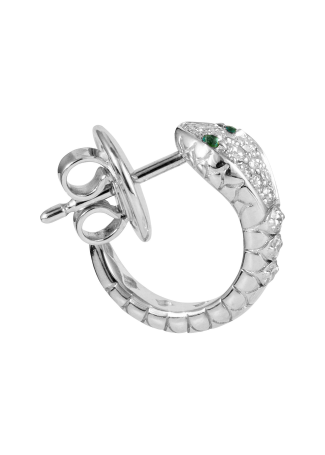 Серьги Crivelli Snake Желтое золото