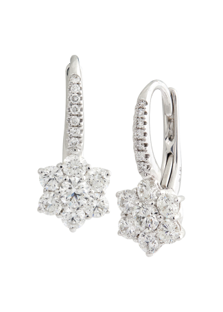 Серьги Crivelli Design Белое золото