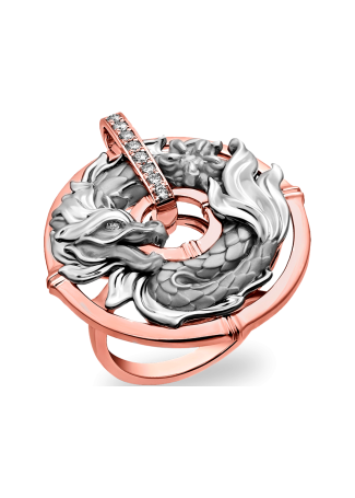 Ring CarreraYCarrera Shangnai Rose Gold