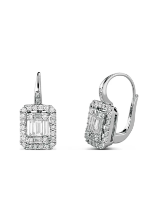 Серьги Crivelli Design Белое золото