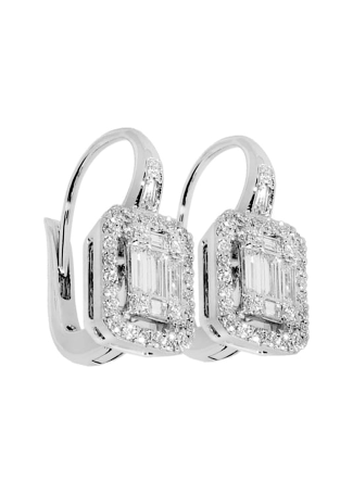 Серьги Crivelli Design Белое золото
