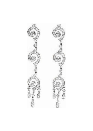 Серьги Crivelli Bride Белое золото