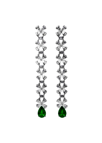 Серьги Crivelli Design Белое золото