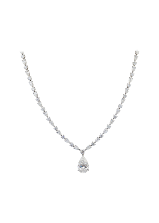 Колье Crivelli Solitaire crv Белое золото
