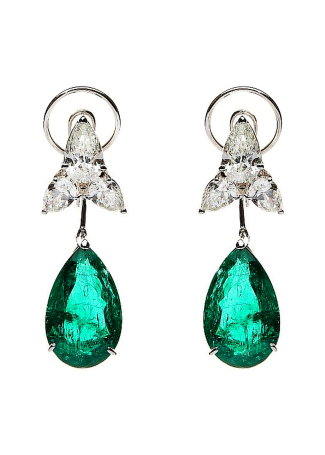 Серьги Crivelli Classic CRV Белое золото