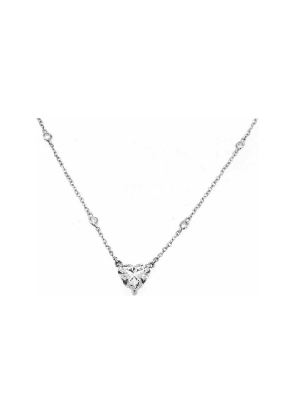Колье Crivelli Solitaire crv Белое золото
