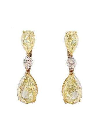 Серьги Crivelli Solitaire crv Белое золото