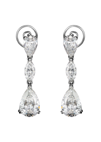 Серьги Crivelli Design Белое золото