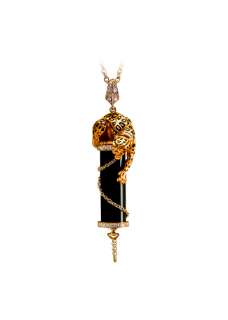 Колье CarreraYCarrera Leopard Желтое золото
