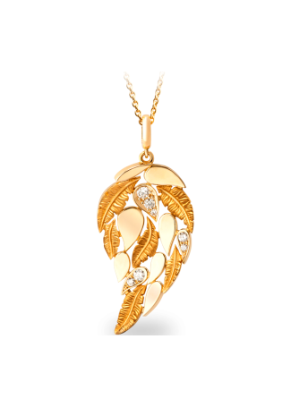 Колье CarreraYCarrera Romance Желтое золото