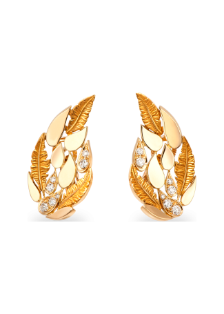 Серьги CarreraYCarrera Romance Желтое золото