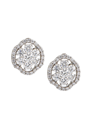Серьги Crivelli Design Белое золото