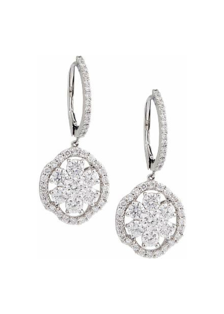 Серьги Crivelli Bride Белое золото