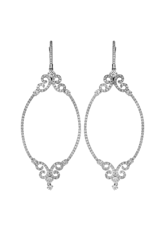 Серьги Crivelli Bride Белое золото