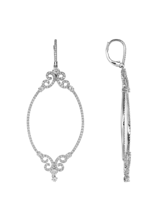 Серьги Crivelli Bride Белое золото