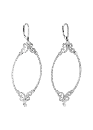Серьги Crivelli Bride Белое золото