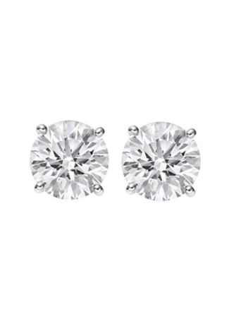 Earrings Crivelli Solitaire crv White Gold