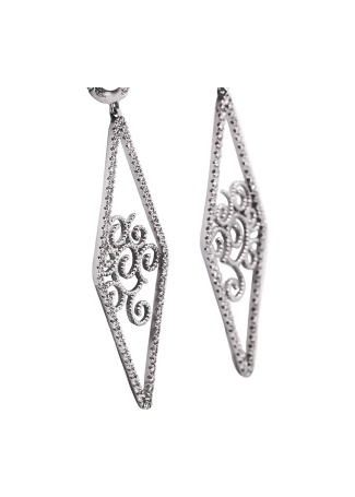 Серьги Crivelli Bride Белое золото