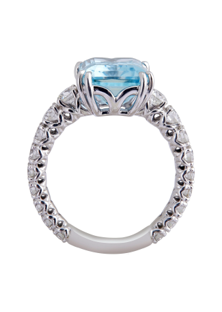 Кольцо Crivelli Classic CRV Белое золото