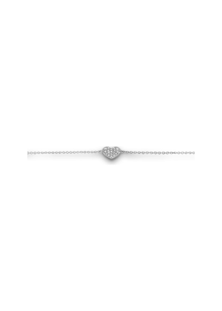 Браслет Crivelli Chain bracelet Белое золото
