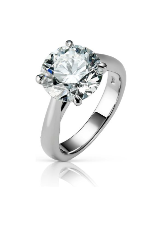Кольцо Crivelli Solitaire crv Белое золото