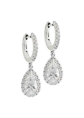Серьги Crivelli Solitaire crv Белое золото