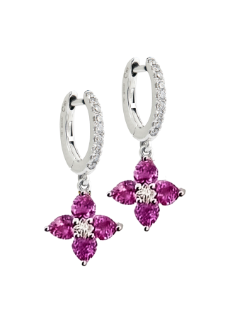 Серьги Crivelli Design Белое золото