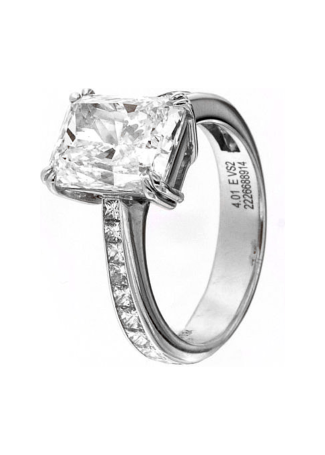 Кольцо Crivelli Solitaire crv Белое золото