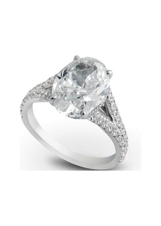 Кольцо Crivelli Solitaire crv Белое золото