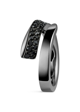Кольцо Crivelli Like Черное золото