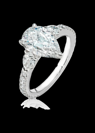 Necklace, Ring Crivelli Solitaire crv Yellow Gold, White Gold