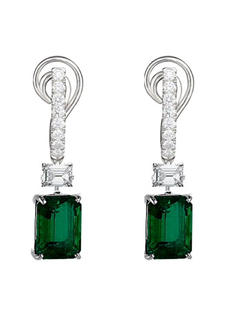 Серьги Crivelli Classic CRV Белое золото