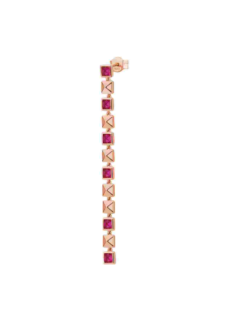 Моно серьга Rosato Cubica Серебро