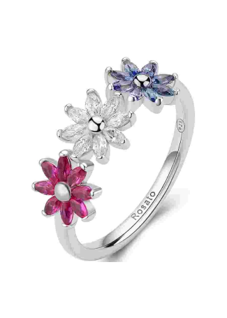 Кольцо Rosato Gaia Серебро