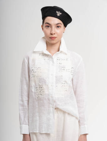 ZARDOZI Рубашка Zardozi Zardozi&Nata Kina Белый M