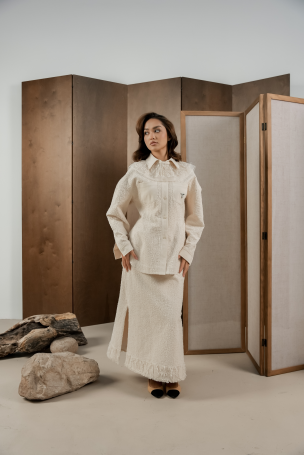 Юбка Zardozi Denim Хлопок