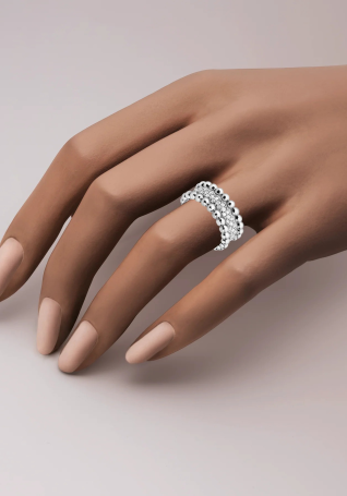 Кольцо Casato Boutique Белое золото