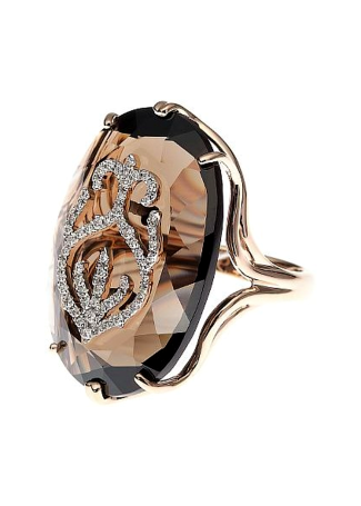 Кольцо Casato Aphrodite Розовое золото