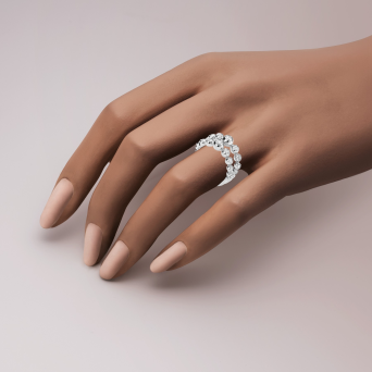 Кольцо Casato Boutique Белое золото