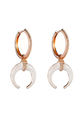 Серьги RF Ear Game Розовое золото
