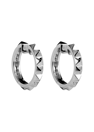 Серьги RF Studs Белое золото