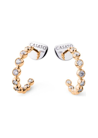 Серьги Casato Boutique Розовое золото