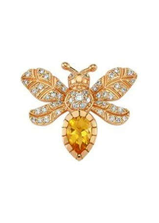 Моно серьга Bee Goddess Bee Розовое золото